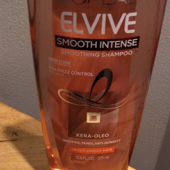 L'Oreal Hair Loreal Elvive Smooth Intense Shampoo 25 Oz Keraoleo